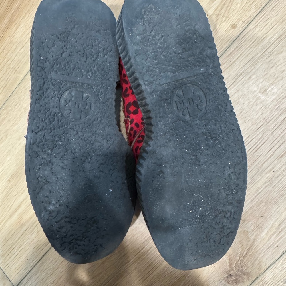 T.U.K Red and Black Leopard Creepers - Picture 5 of 5